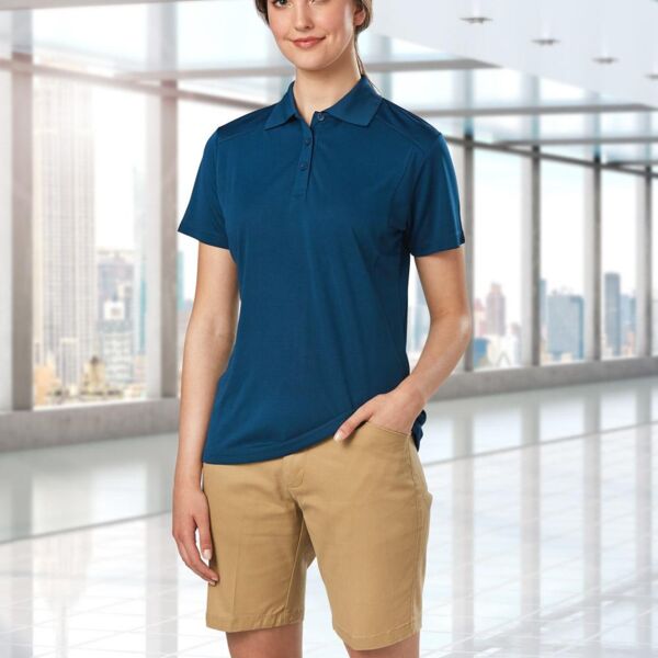 Ladies Stretch Slimfit Boston Chino Shorts Thumbnail